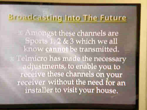 Telmicro Illegal Sky Sports Costa Blanca Spain illegal rebroadcasting