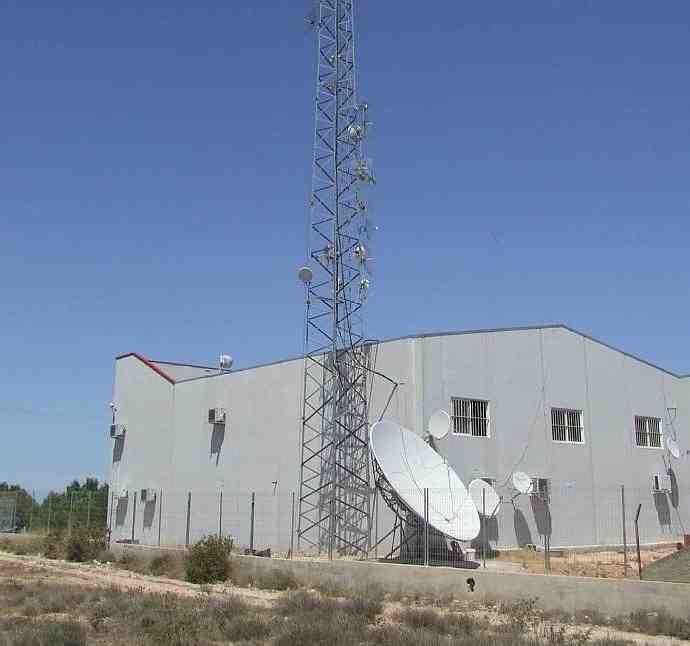 Telemicro transmission site Costa Blanca Spain telmicro dish site