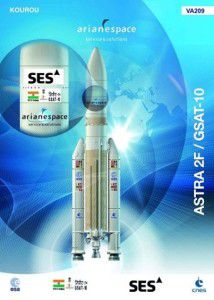 Astra 2F Satellite News
