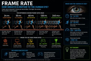 Frame rates and human eye perception
